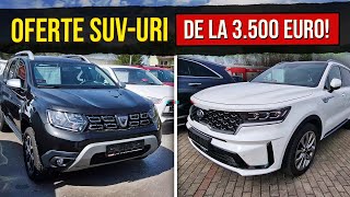 SUV  uri cu preturi de la 3500 euro de vanzare in diferite parcuri auto din Germania [upl. by Trevorr]