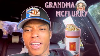 New grandma McFlurry food review [upl. by Enimsay]