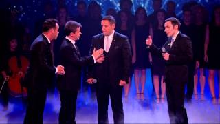 Richard and Adam  Britain s Got Talent Final Including egg throwing incident  Full HD [upl. by Nnylasor]