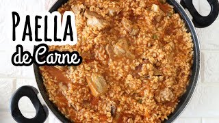 PAELLA DE CARNE  Recetas Fáciles y Rápidas [upl. by Faso546]