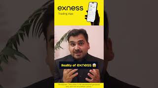 Reality of Exness Trading App exness exnesstrading trading forex [upl. by Nnylrefinnej]