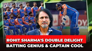 Rohit Sharmas Double Delight  Batting Genius amp Captain Cool  Ramiz Speaks [upl. by Domella623]