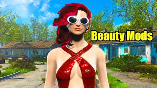 Fallout 4 Beauty Mods Xbox Series X Gameplay Next Gen Upgrade CBBE Curvy Sexy Xbox Mods [upl. by Ayekat987]