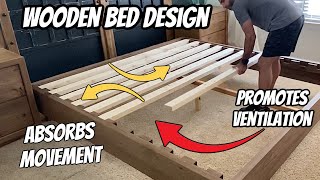 Wooden Bed Design  Low Cost High Profit  Build this Platform Bed Frame [upl. by Kirsten752]