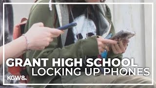 Portland high school to require students lock up phones during school day [upl. by Margarette]