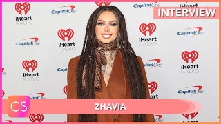 Zhavia Talks Creating New Music Hopes to Release an Album in 2023 [upl. by Haisi]