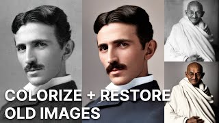 Colorize and Restore Old Images [upl. by Donela567]