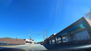 Small Town Driving ★ Scenic Yanceyville North Carolina in Autumn [upl. by Bobbye652]