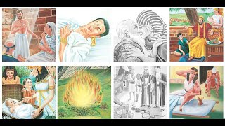 My Book of Bible Stories  Part 2b Joseph in Egypt to 10 Plagues [upl. by Rubina]