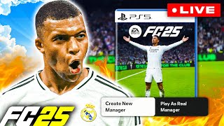 🔴FC 25 is HERE Career Mode Gameplay New Features and more…👀 [upl. by Putnam]