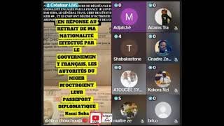 Kemi Seba estil un panafricain  live tiktok [upl. by Bordie]