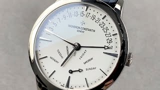 Vacheron Constantin Patrimony Retrograde Day Date 86020000G9508 Vacheron Constantin Watch Review [upl. by Ojyram]