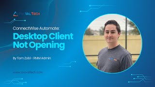 ConnectWise Automate Desktop Client Not Opening [upl. by Ybba899]