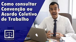 Convenção Coletiva Acordo Coletivo e Dissídio Coletivo [upl. by Hollie173]