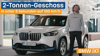 BMW iX1 Lohnt sich der kompakte ElektroSUV  EFAHRER [upl. by Falkner]