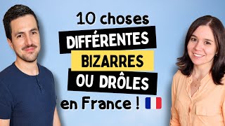 😜 10 choses françaises que les étrangers trouvent différentes étranges ou drôles [upl. by Sulohcin]