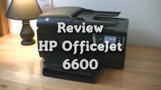 Review HP OfficeJet 6600 [upl. by Erwin]