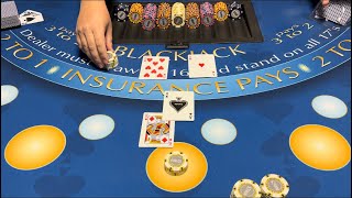 Blackjack  600000 Buy In  AMAZING HIGH LIMIT CASINO SESSION WIN UNBELIEVABLE 950000 CASH OUT [upl. by Aryamoy770]