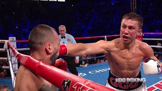 Fight highlights Gennady Golovkin vs Vanes Martirosyan HBO World Championship Boxing [upl. by Ennahs]