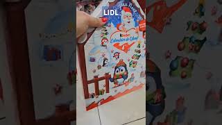 Calendrier de lavant kinder chez Lidl 🎄🎅 [upl. by Arbba262]