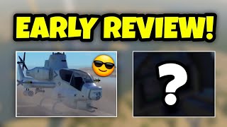 The NEW AH1Z Viper Early Review  War Tycoon [upl. by Onid24]