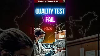 Paracetamol Failed   Paracetamol failed in quality paracetamol shorts india [upl. by Leelahk]