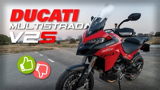 Ducati MULTISTRADA V2 S 2022 todo lo BUENO y lo MALO [upl. by Yttik]