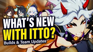 WHATS NEW WITH ITTO Artifact Weapon amp Team Updates  Genshin Impact 45 [upl. by Ecneralc]