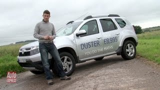 Dacia Duster review offroad  Auto Express [upl. by Lonni749]