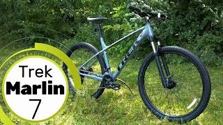 The 2019 Trek Marlin 7 Mountain Bike Budget MTB performer for sure [upl. by Nagey]