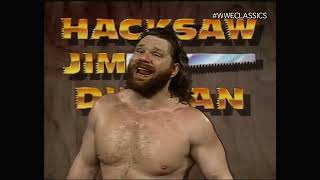 Hooo Relive some of Hacksaw Jim Duggans greatest moments and matches  PT 2 of 5 [upl. by Enayd]