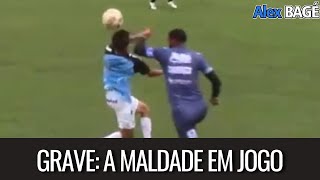 🇪🇪⚫️⚽️🔵 O lance que poderia ter custado a vida de uma joia da base do Grêmio [upl. by Aguayo]