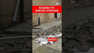 Dramatyczny widok Relacja z Kłodzka po przejściu ogromnej falii wody [upl. by Therese]