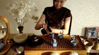 Traditional chinese tea ceremony [upl. by Enomor]