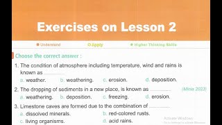 Grade 4 Lesson 2 Concept 41 Exercise حل الدرس الثانى الكونسيبت الرابع سنة رابعة [upl. by Bang]