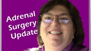 Adrenal Gland Surgery update three months postop [upl. by Kavanaugh503]