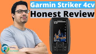 Is This The Best Portable Fish Finder Garmin Striker 4cv Review [upl. by Yeldnarb569]