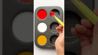 Guess the mixed colors 2 asmr paitingmixing satisfying guessthecolor colormixing short [upl. by Cohdwell353]