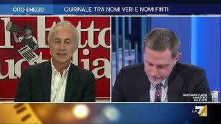 Quirinale laffondo di Marco Travaglio quotDraghi sta diventando il destabilizzatore [upl. by Broderic]