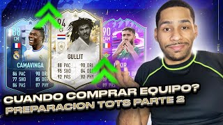 👀 Cuando es el MEJOR MOMENTO para COMPRAR EQUIPO con TOTS  FIFA 22 Preparacion TOTS [upl. by Cris]