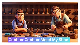 Classic Nursery Rhymes Cobbler Cobbler Mend My Shoe [upl. by Aihseym]