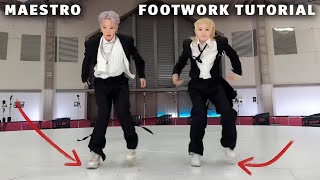 SEVENTEEN 세븐틴 MAESTRO footwork dance move tutorial dance break mirrored [upl. by Yekcin]