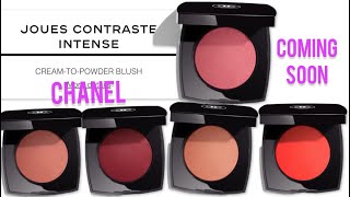 Chanel JOUES CONTRASTE INTENSE CREAMTOPOWDER BLUSH details [upl. by Caleb677]