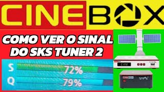 CINEB0X COMO VER SINAL SKS TUNER 2 [upl. by Eiblehs]