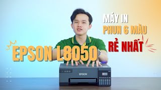 Đánh Giá Máy In Màu EPSON L8050 Phun 6 Màu quotRẺ NHẤTquot Hiện Nay Đừng Bỏ Lỡ tại Thành Đạt [upl. by Wilhelmine]