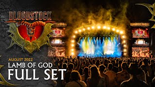 LAMB OF GOD  Live Full Set Performance  Bloodstock 2022 [upl. by Akirrehs]