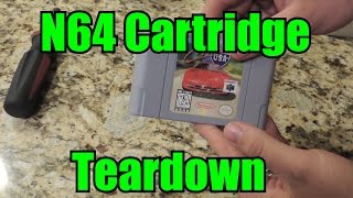 How To Take Apart N64 Cartridge Teardown Tutorial [upl. by Lucrece809]