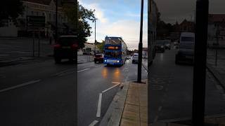 18344 AE55 DKL ALX400 Trident stagecoachbus foryou travel bustravelbusspottershortsalx400 [upl. by Nihhi]