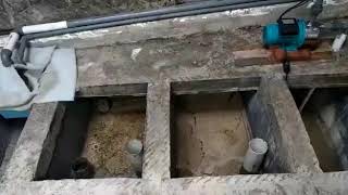 Instalasi Pengolahan air limbah dapur grease trap dapur [upl. by Onibas]