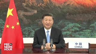 WATCH China President Xis full speech at UN General Assembly [upl. by Eisyak]